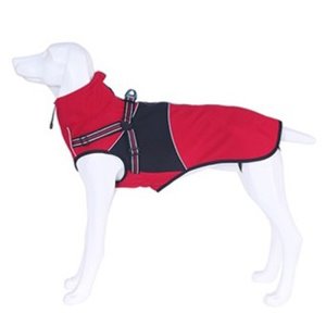 ABRIGO NEOPRENO ROJO/NEGRO 41 cm. L 
